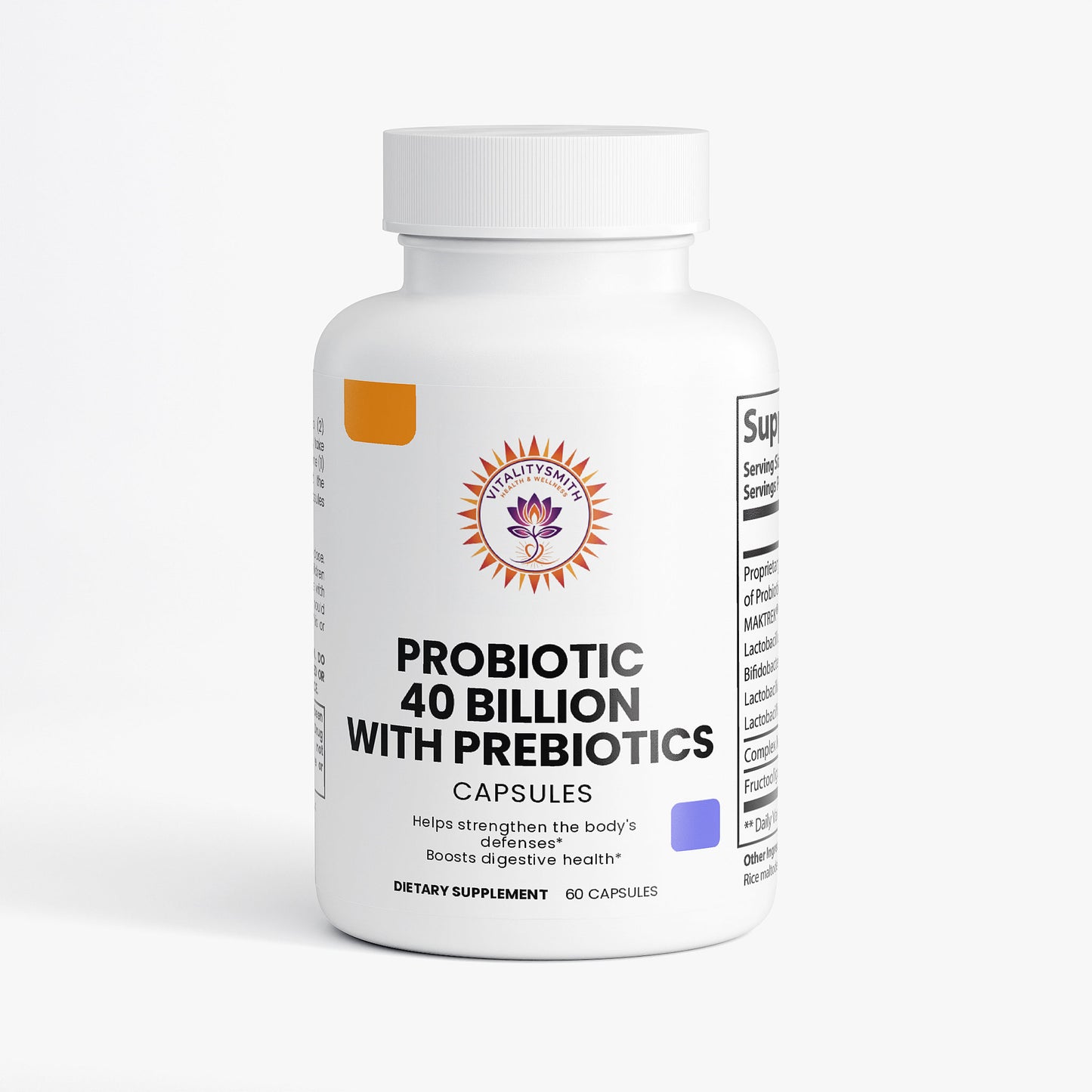 Probiotic 40 Billion with Prebiotics